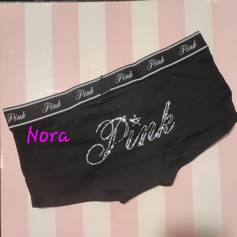 PINK Cotton Logo Shortie Size XXL NWT - Picture 5 of 9